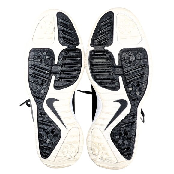 Nike Vapor Golf 7.5 Black Rose Gold Leather Soft Spike Lace Up Dri-Fit Cleats - Picture 8 of 9